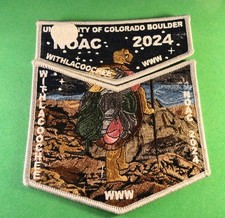 Withlacoochee 2024 NOAC OA 2-PART SET only 50 MADE - 