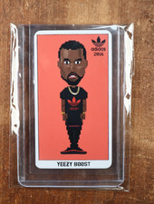 Kanye West rookie Sport Card Collectible 350 boost promo adidas picture