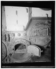 Photo:U.S.S. New York Fire Room Battleship Boiler Room 1910s picture