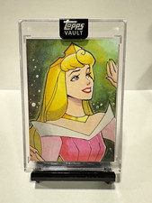 2026 Topps Disney Vault Aurora Sleeping Beauty Premiere Sketches Artist Auto 1/1 picture
