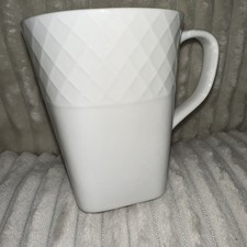Mikasa Trellis White Square Mug 11891398 picture