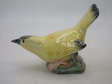 Vintage STANGL POTTERY BIRD BIRDS YELLOW SIGNED Figurine Porcelain picture