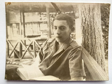 Handsome guy soldier military affectionate young man gay interest Vintage Photo picture
