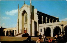 Vintage Daniel L. Marsh Chapel Boston University Postcard Dexter Press picture