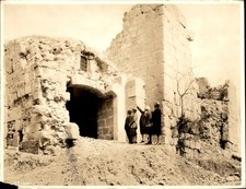 GA317 Approx 1920s-30s Orig Photo ANCIENT WALL OF DAMASCUS WHERE ST PAUL ESCAPED picture