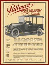 1916 Pullman Delivery Trucks of York, PA NEW Metal Sign: 12x16