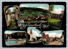 Schnaittach Markt Vintage Postcard Germany Scenic Views Collectible Travel Art picture