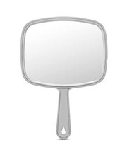 PROTECLE Large Hand Mirror, Salon Barber Hairdressing 10.3