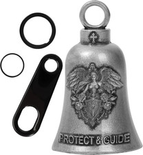 Guardian Bell Motorcycle for Bikers, Guardian Angel Gremlin Bells Gift picture