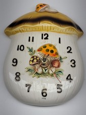 Sears and Roebuck Co. Vintage Wall Clock Merry Mushroom Parts Only picture