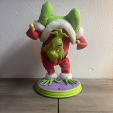 Vintage 2000 Gemmy Animated and Musical Hand Standing Grinch Untested As-Is picture