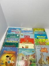 Vintage Little Golden Books Lot Of 17 Children’s Disney picture
