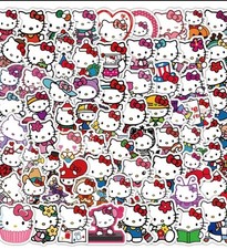 50PCS Random Sanrio Hello Kitty Stickers Small Size Laptop Phone  picture
