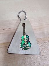 Willie Nelson Black Guitar Tie Tack Lapel Pin New NOS Vintage Rock Country Weed picture