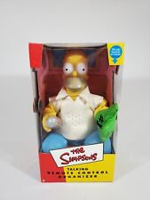 The Simpsons Homer Talking Remote Control Organize New In Box 2001 Still Works picture