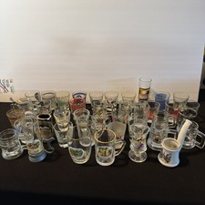 Huge Lot Of 42 Shot Glasses - Vintage, Travel & More Instant Collection picture