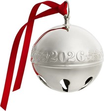 WALLACE 2026 ANNUAL SLEIGH BELL  56TH ANNIVERSARY EDITION, SILVER PLATE, MIB picture