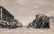 Fort Riley KS Kansas Soldier Mail Military Base Photo Junction City Postcard 17A picture