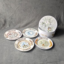 Christian Dior L'Etoile Luxury Porcelain Tarot Plates Set of 4 with Box - NEW picture