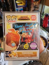 Funko Pop Vinyl: My Hero Academia - Todoroki #372 Signed By David Matranga  picture