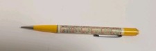 Rare Vintage Dur-O-Lite Mechanical Pencil Full Year CALENDAR - WDAY Radio TV picture