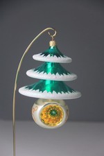 Christopher Radko Christmas Ornament Green Elegant Evergreens 99-413-0 picture