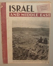1951 ISRAEL AND MIDDLE EAST Weekly Zionist English Palestine Arab Articles picture