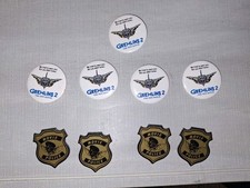 Vintage 1990 Gremlins 2 Movie Pinback Pin Lot Of 9 picture