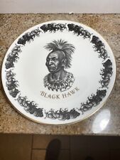 1971 Wedgewood  American Indian Chief Black Hawk  Plate Charles Wilson Ex Cond picture