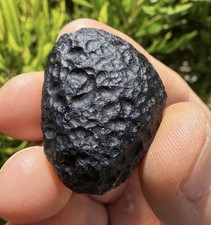 Saffordite Stone, Rare Cintamani, Arizona Pseudo Tektite, Wish Stone, 16.57g picture