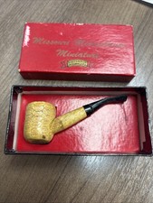 Missouri Meerschaum Washington Miniature Corncob Smoking Pipes 3.5