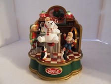 COCA COLA MUSICAL COLLECTION SANTA'S SODA FOUNTAIN 1994 picture
