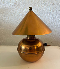 1930’s DECO copper “glow” lamp by Ruth Gerth for Chase Brass and Copper Company picture