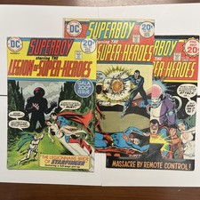 Superboy #200, 201, 203. Mid Grade. DC 1974. C Pix, Notes. Combine shipping. picture