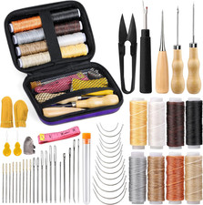 54 Pcs Upholstery Repair Kit, Leather Upholstery Heavy Duty Sewing Kit | Sewing picture