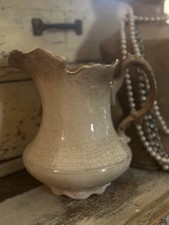 Gorgeous Stained Ironstone Pitcher picture
