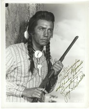 CANADIAN NATIVE, AMERICAN ACTOR JAY SILVERHEELS, 