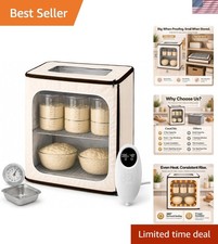 2-Story Bread Proofing Box – Large Capacity Dough Proofer for Sourdough, 70-1... picture