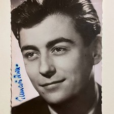 FRANCOIS PERIER (1919-2002) Signed 1940s Photo / FAMOUS FRENCH Actor / “ORPHEUS” picture