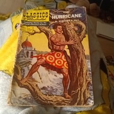 Classics Illustrated #120 Golden age 1954 The Hurricane HRN121 1st Print edition picture