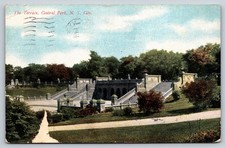 Vintage Postcard The Terrace Central Park New York City picture