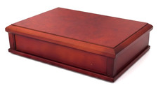 Bigelow Wooden Tea Chest Box 8 Compartment + 70 Assorted Tea Bags Variety picture