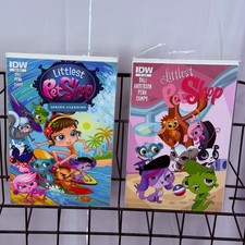 IDW Littlest Pet Shop Comic Book Lot Spring Cleaning One-Shot & Issue 4 Kids LPS picture
