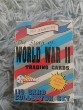 1992 Pacific THE STORY OF WORLD WAR II Trading Card SEALED Set (110)0 picture