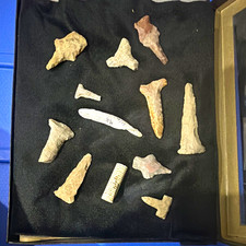 US Native American Stone Artifacts Lot - Tools Points Collection picture