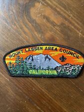 Unused Vintage Mount Lassen Area Council Calif. Boy Scout CSP Patch picture