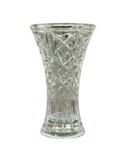 Vintage Flared Top Crystal Vase picture