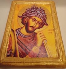 Saint Mercury Mercurius ΑΓΙΟΣ ΜΕΡΚΟΥΡΙΟΣ Greek Orthodox Icon Ancestry Name Art picture