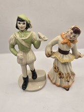 Vtg Ceramic Arts Studio Madison WI Figurine Lot Prince Charming Polish Girl MCM picture