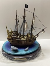 WDCC Captain HOOK's Jolly Roger SHIP Peter Pan Enchanted Places New In Box (READ picture